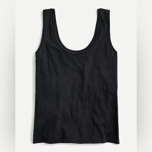 J Crew Vintage cotton scoopneck tank